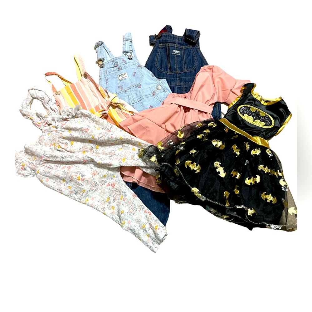 Bundle of 6 baby toddler girl clothes
